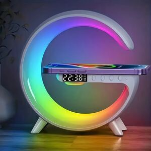 A Portable Speaker With Fast Wireless Charging, Rhythm RGB Light Show